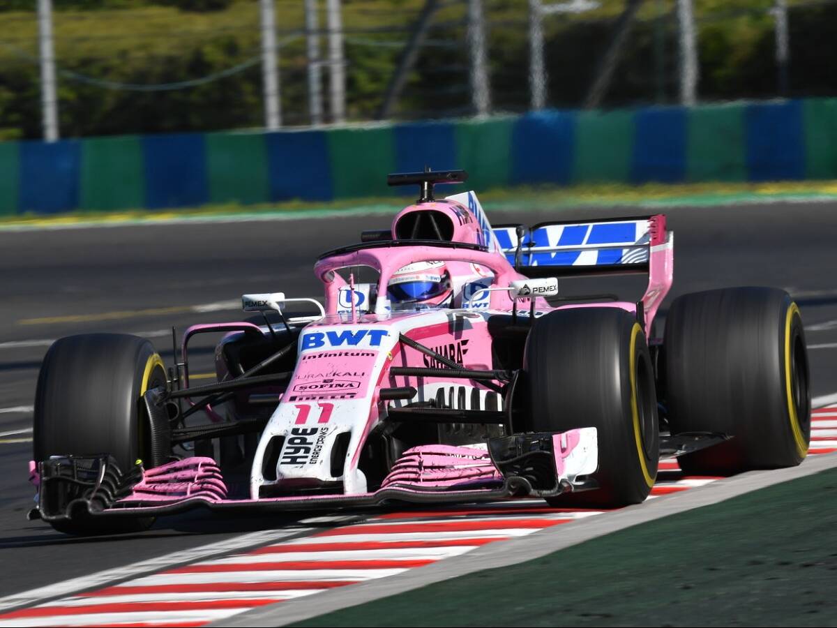 Foto zur News: Perez kurz vor Verlängerung bei Force India