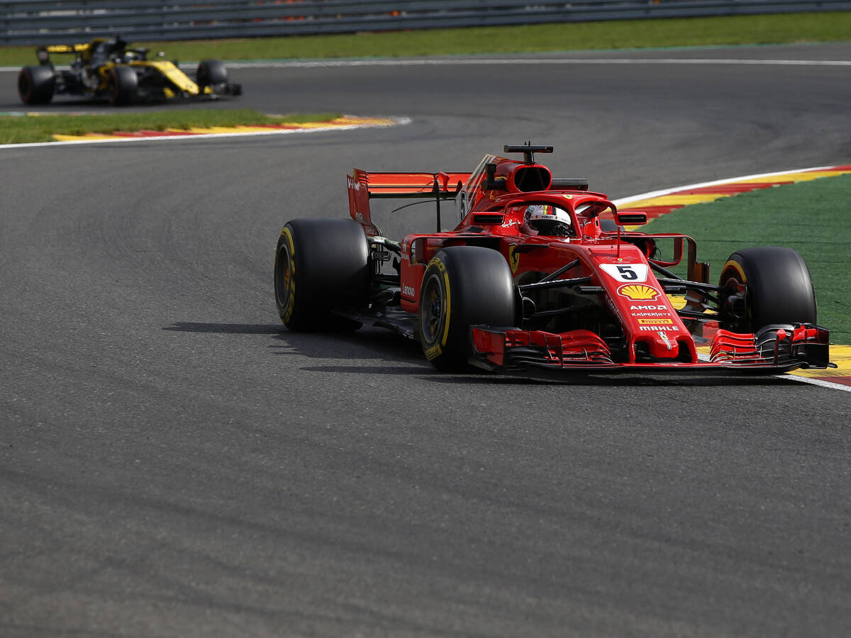 Foto zur News: Formel 1 Belgien 2018: Vettel zum Auftakt vor Verstappen