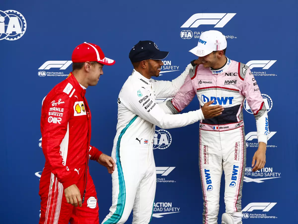 Foto zur News: Formel 1 Belgien 2018: Regen spült Hamilton auf die Spa-Pole!