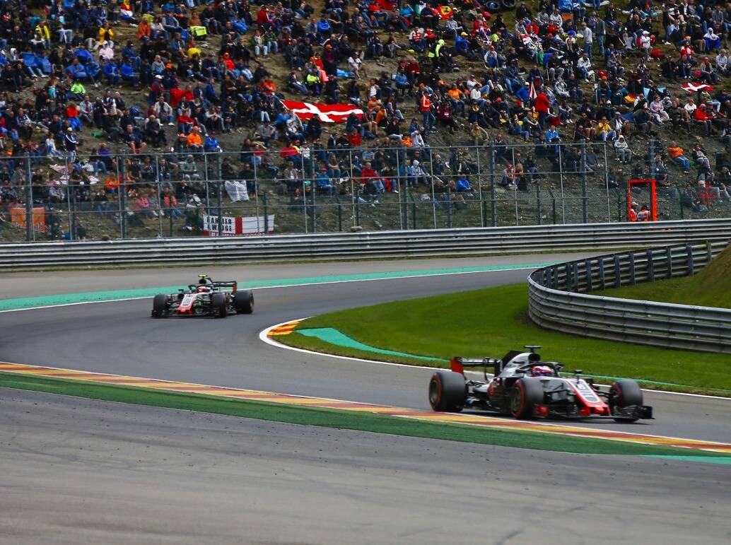 Foto zur News: Grosjean: Mit altem Haas-Paket schneller als Magnussen
