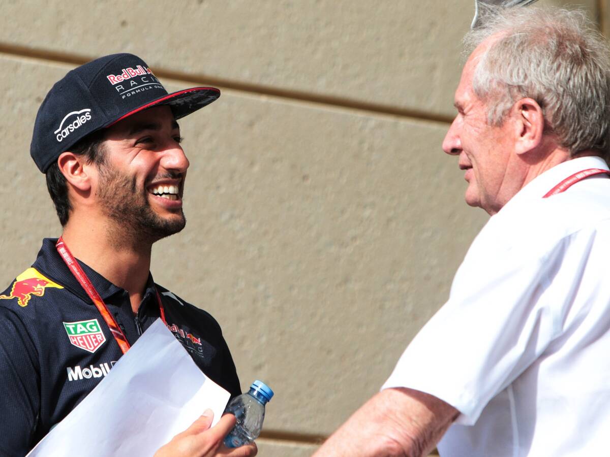 Foto zur News: Daniel Ricciardos Anruf bei Helmut Marko: "War nicht lustig"