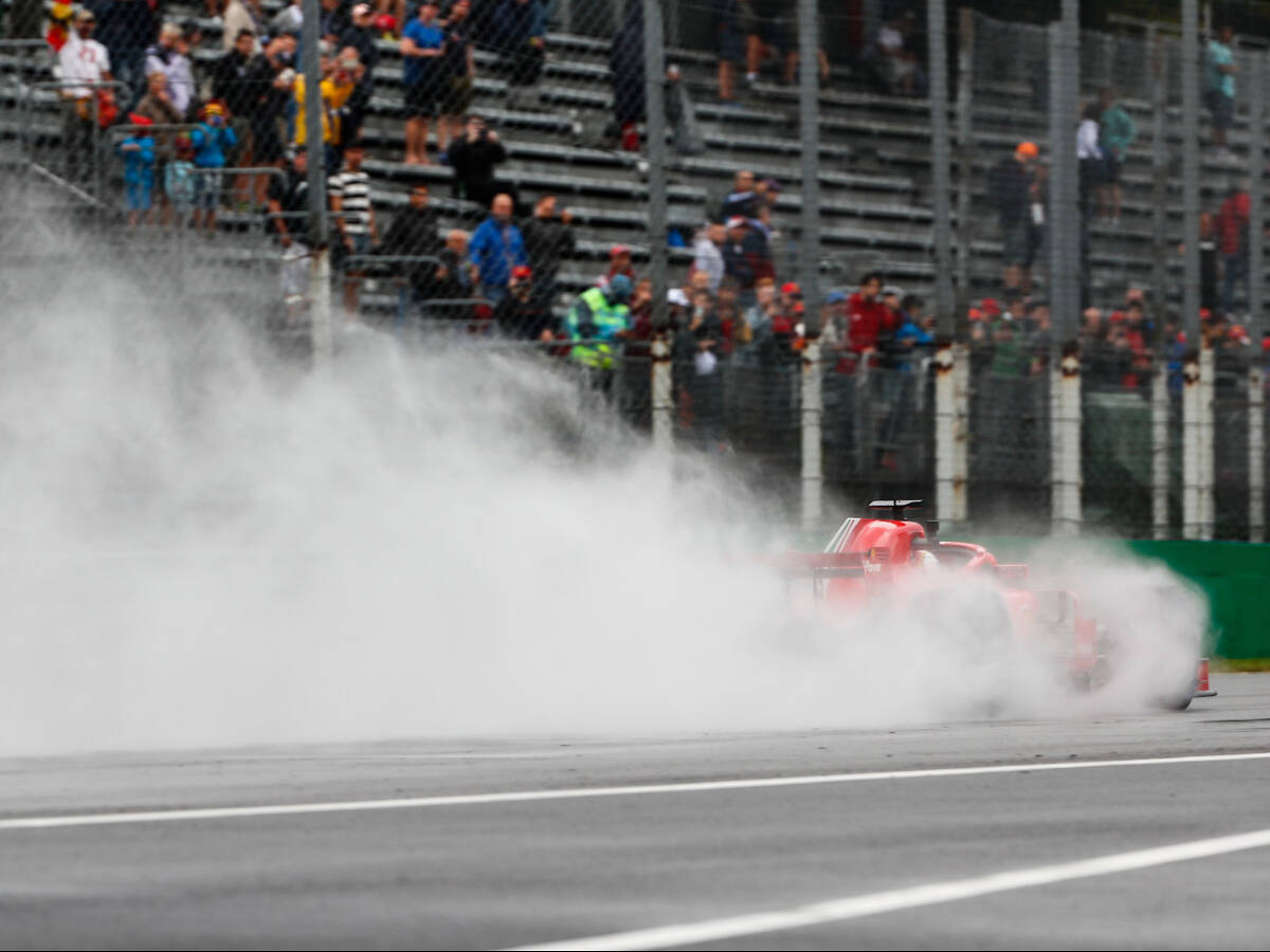 Foto zur News: Formel 1 Monza 2018: Technische Probleme bei Vettel