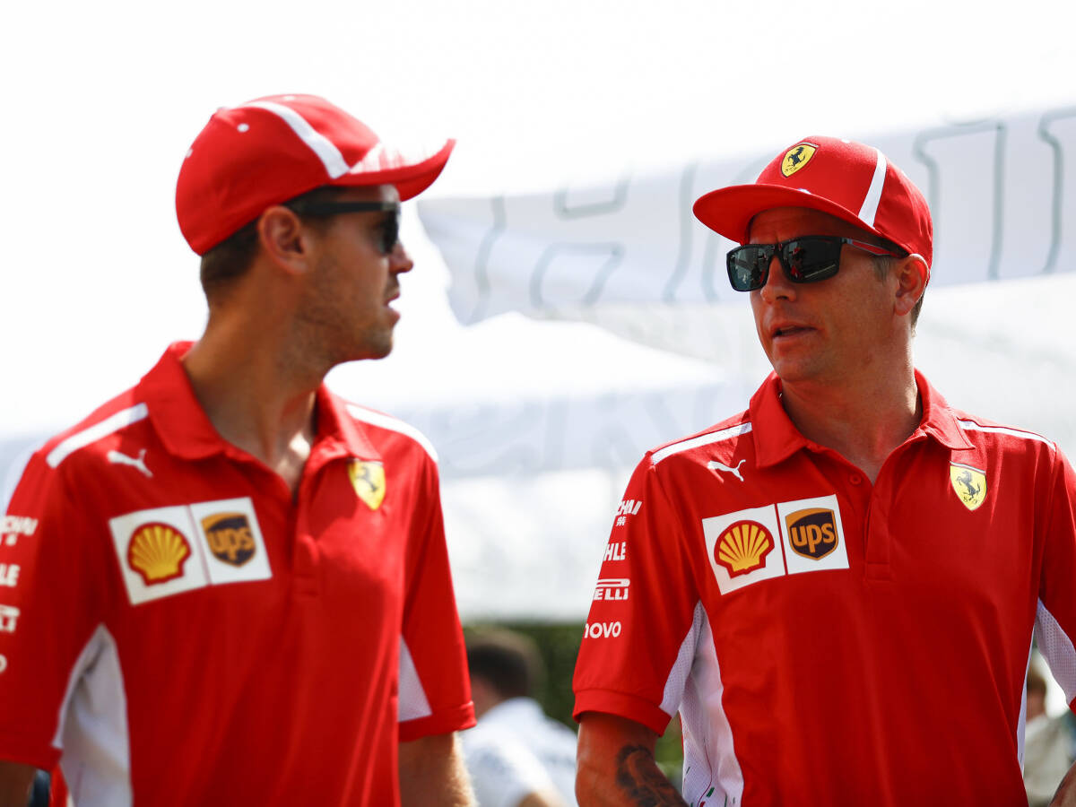 Foto zur News: Sebastian Vettel betont: Räikkönen darf in Monza gewinnen!