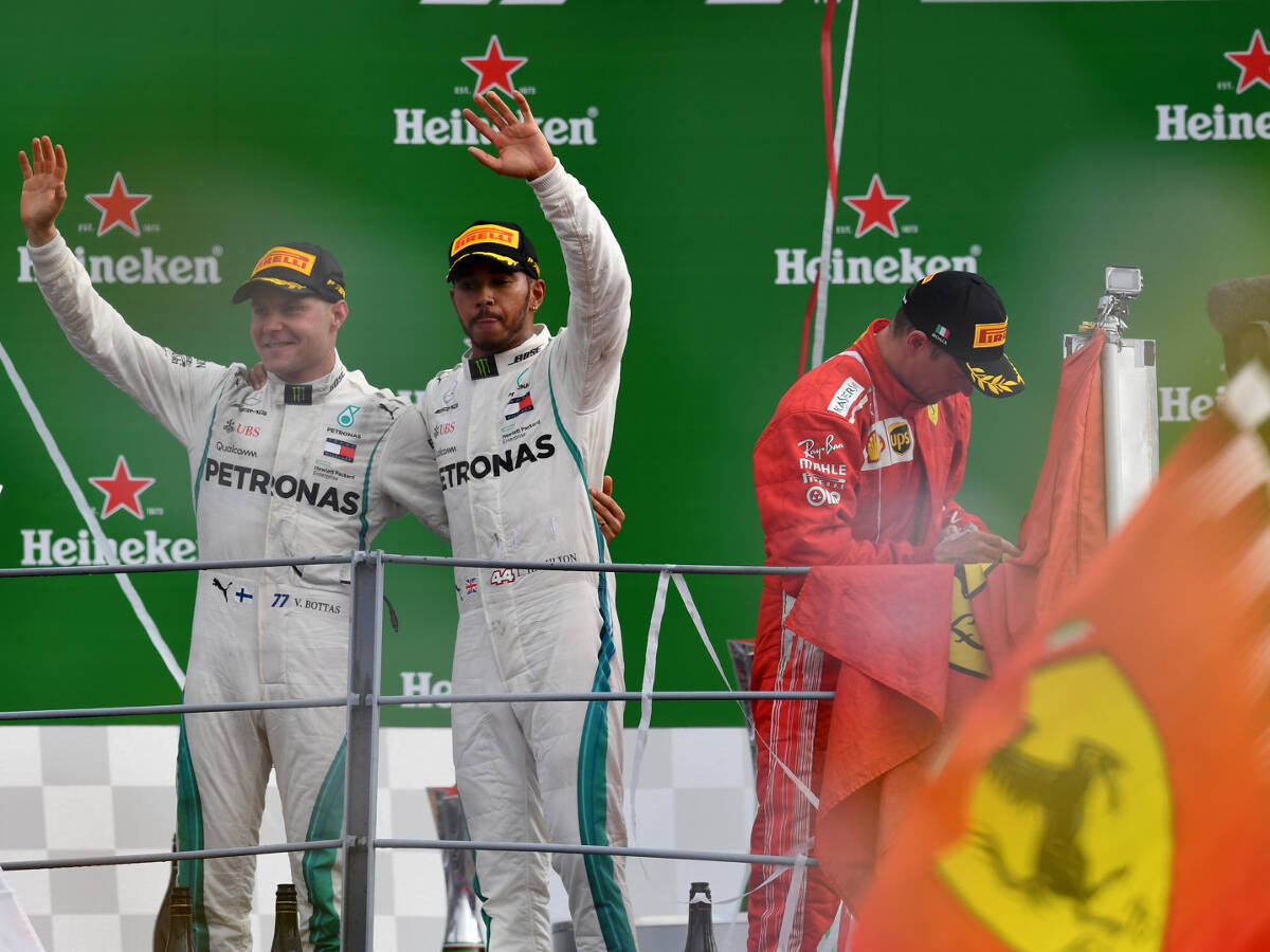 Foto zur News: Formel 1 Monza 2018: Hamilton fightet die Ferraris nieder!