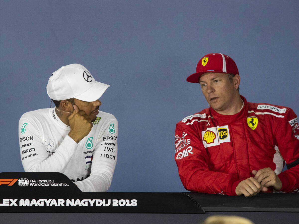 Foto zur News: Tribut an Kimi: Hamilton hat immer Räikkönen gespielt