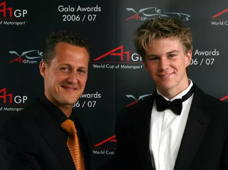 Nico Hülkenberg, Michael Schumacher Foto zur News: Jubiläum in Singapur: Nico Hülkenberg fährt 150. Grand Prix