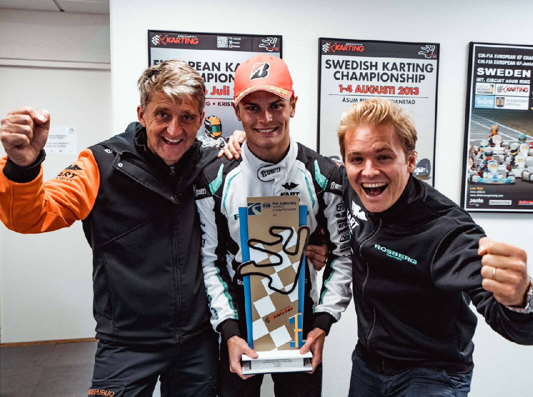 Foto zur News: Nächster WM-Titel für Nico Rosberg: Kart-Junior gewinnt Weltmeisterschaft