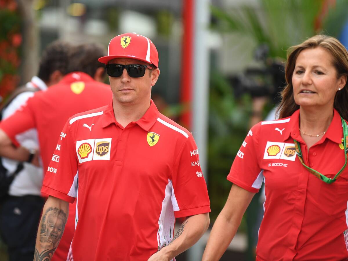 Foto zur News: Ricciardo witzelt über Räikkönen-Wechsel: "Körpersprache wirkt anders"