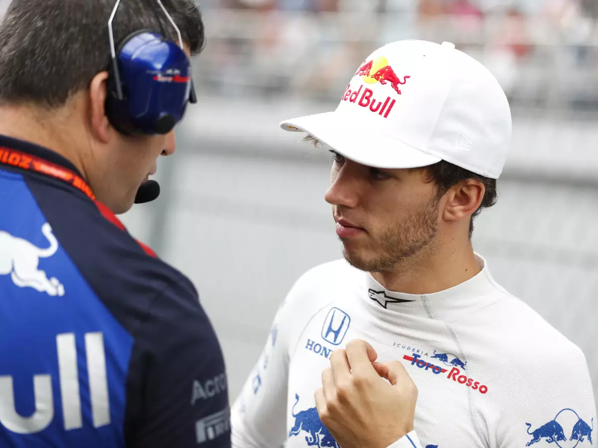 Foto zur News: Wie Massa in Ungarn: Pierre Gasly am Kopf getroffen!