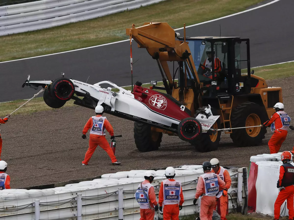 Foto zur News: Trotz Wind und Bottas: Ericsson sucht "keine Entschuldigung" für Q1-Crash