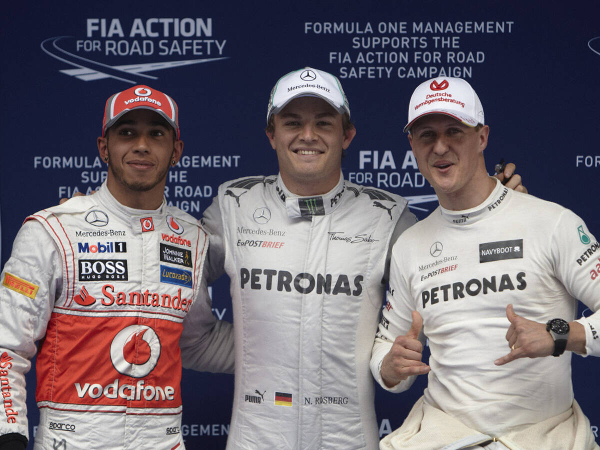 Foto zur News: Rosberg: Hamilton kann Schumachers Rekorde brechen