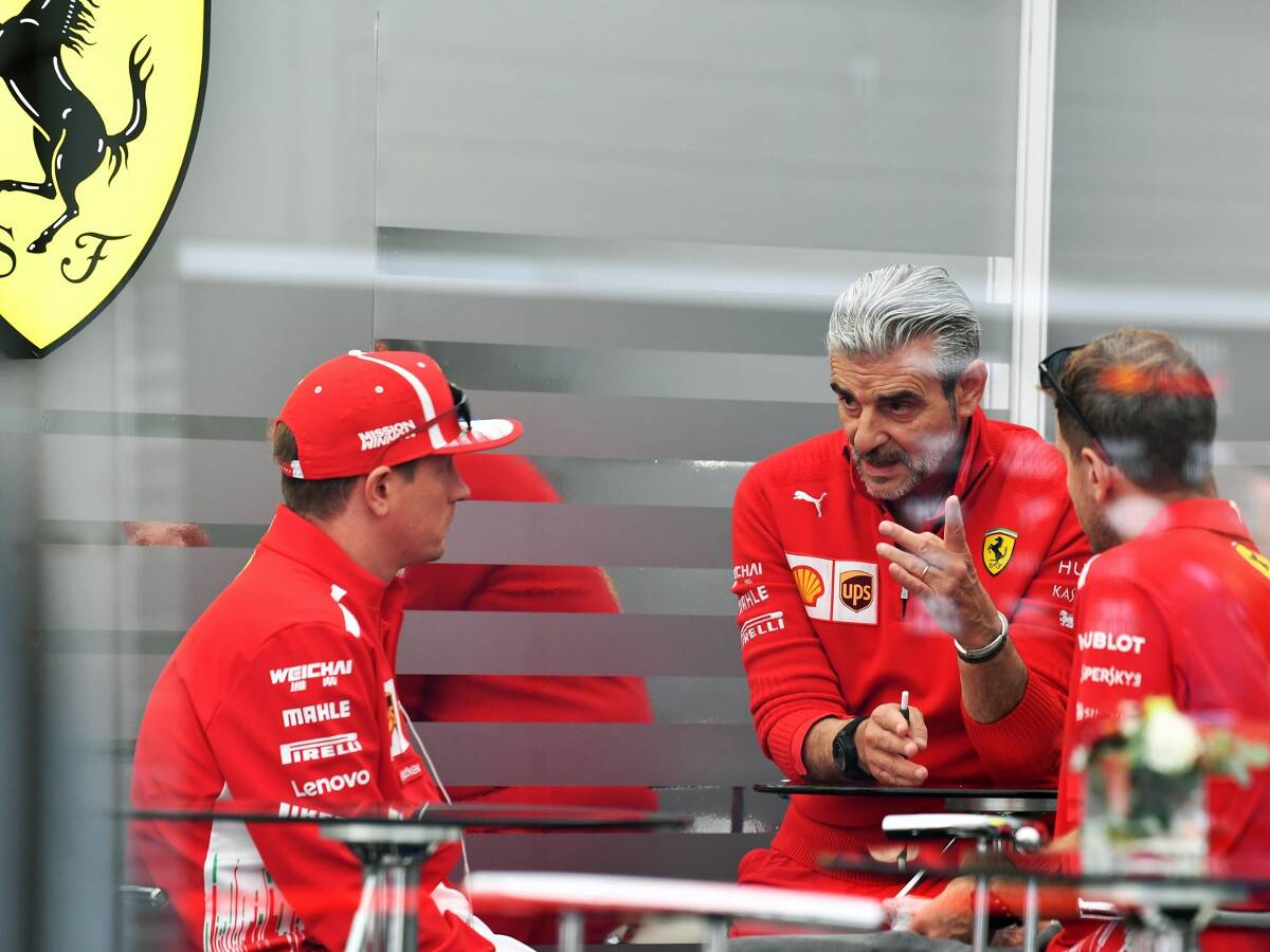 Foto zur News: Schuss ins Knie? Arrivabene verteidigt Räikkönen-Kündigung in Monza