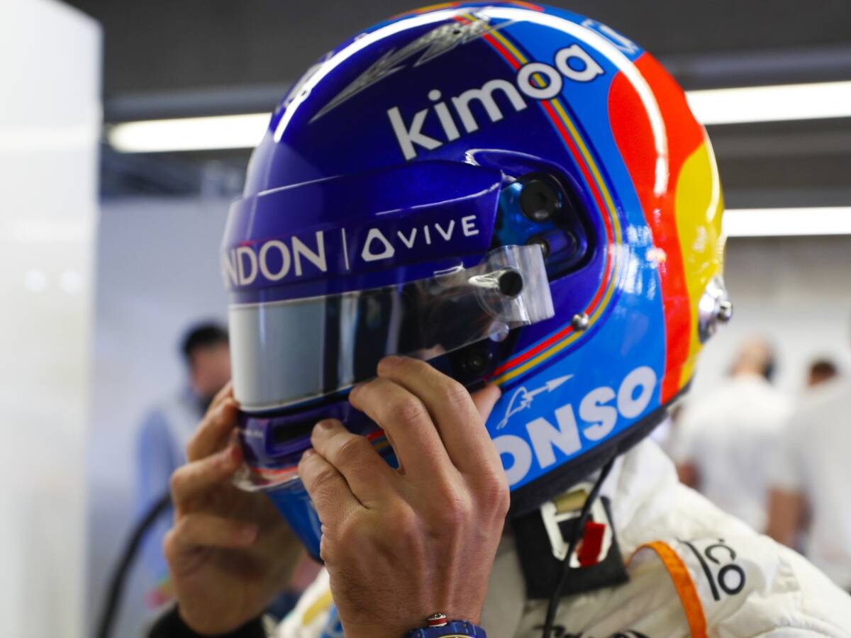 Foto zur News: Geheimtest mit Mini-Helmkamera: Woran der Einsatz bei Alonso scheiterte