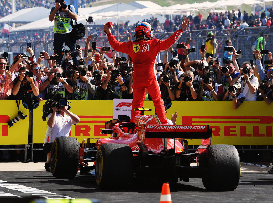 Foto zur News: "Iceman" taut auf: Kimi Räikkönen nach historischem Sieg "glücklich"