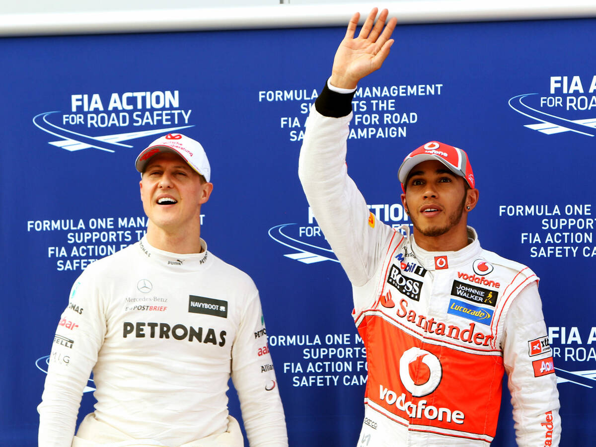 Foto zur News: Ex-Champions sicher: Jetzt knackt Hamilton Schumachers Rekorde!