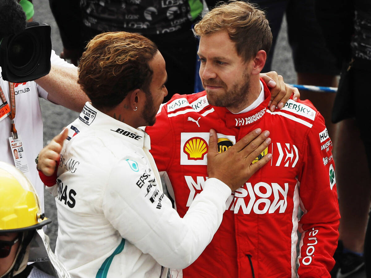 Foto zur News: "Lewis war der Bessere": Vettels große Geste in der "schlimmen" Niederlage