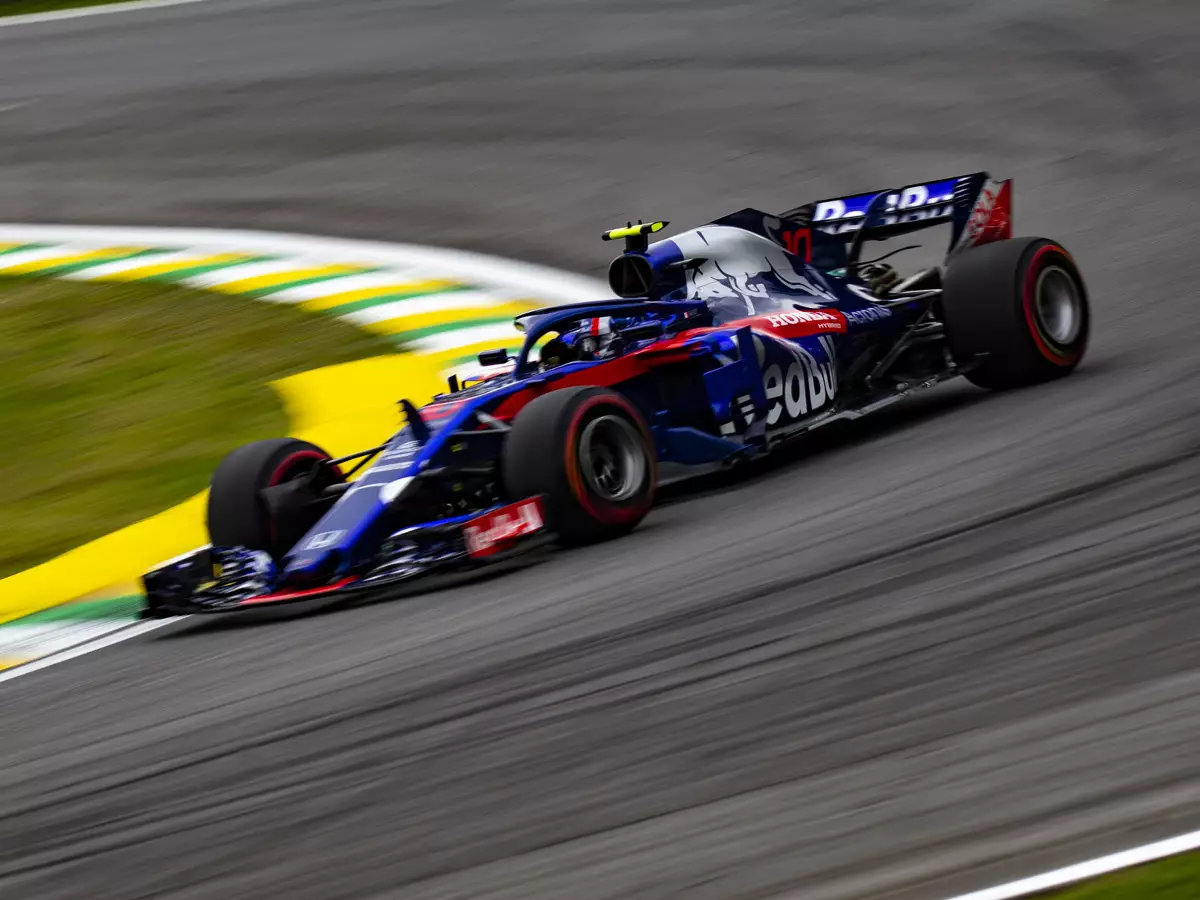 Foto zur News: Toro Rosso in Brasilien: Neuer Honda-Motor verhilft Pierre Gasly ins Q3