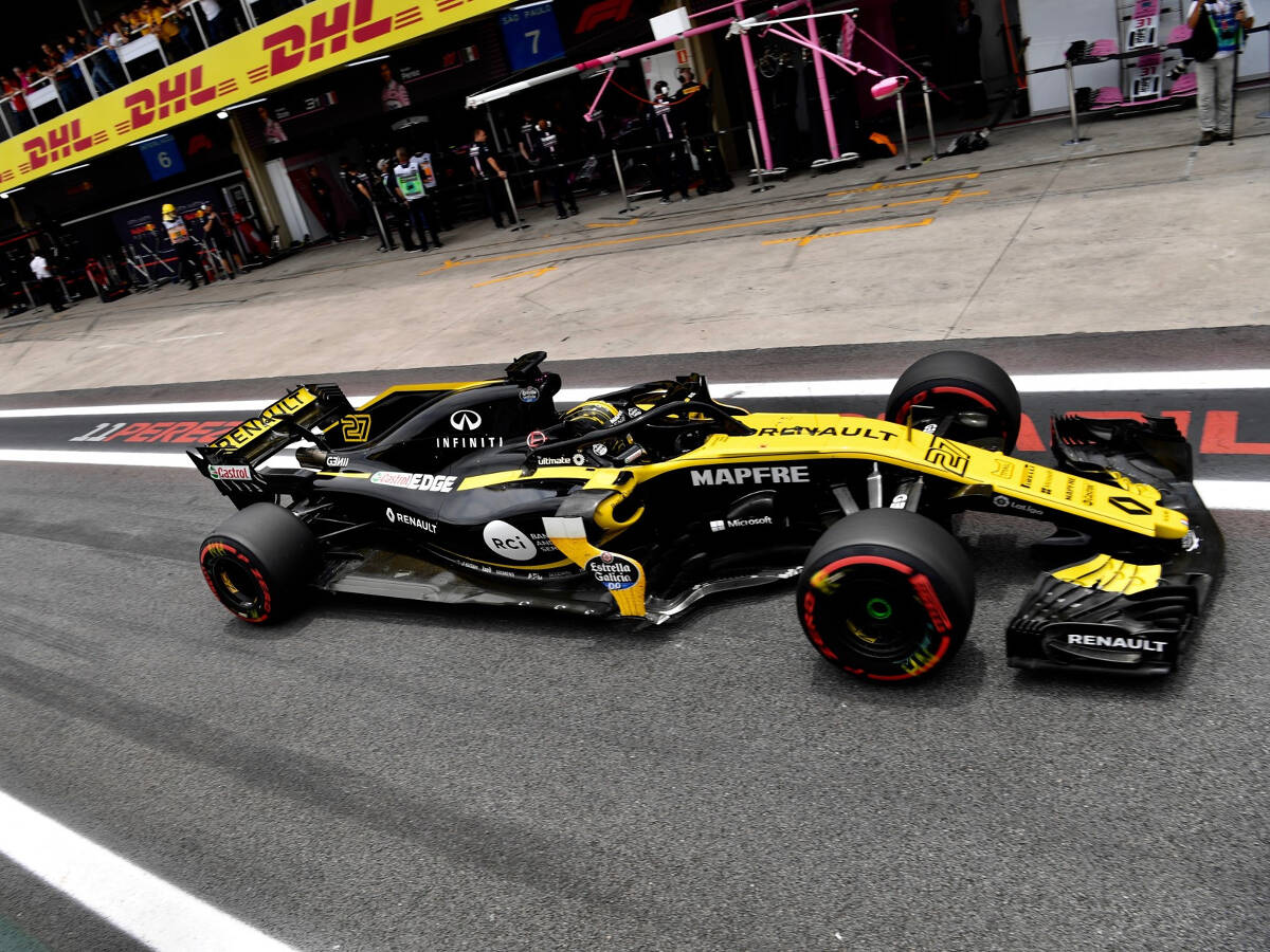 Foto zur News: Renault-Pilot Nico Hülkenberg nur auf P13: Letztendlich liegt's am Tempo ...
