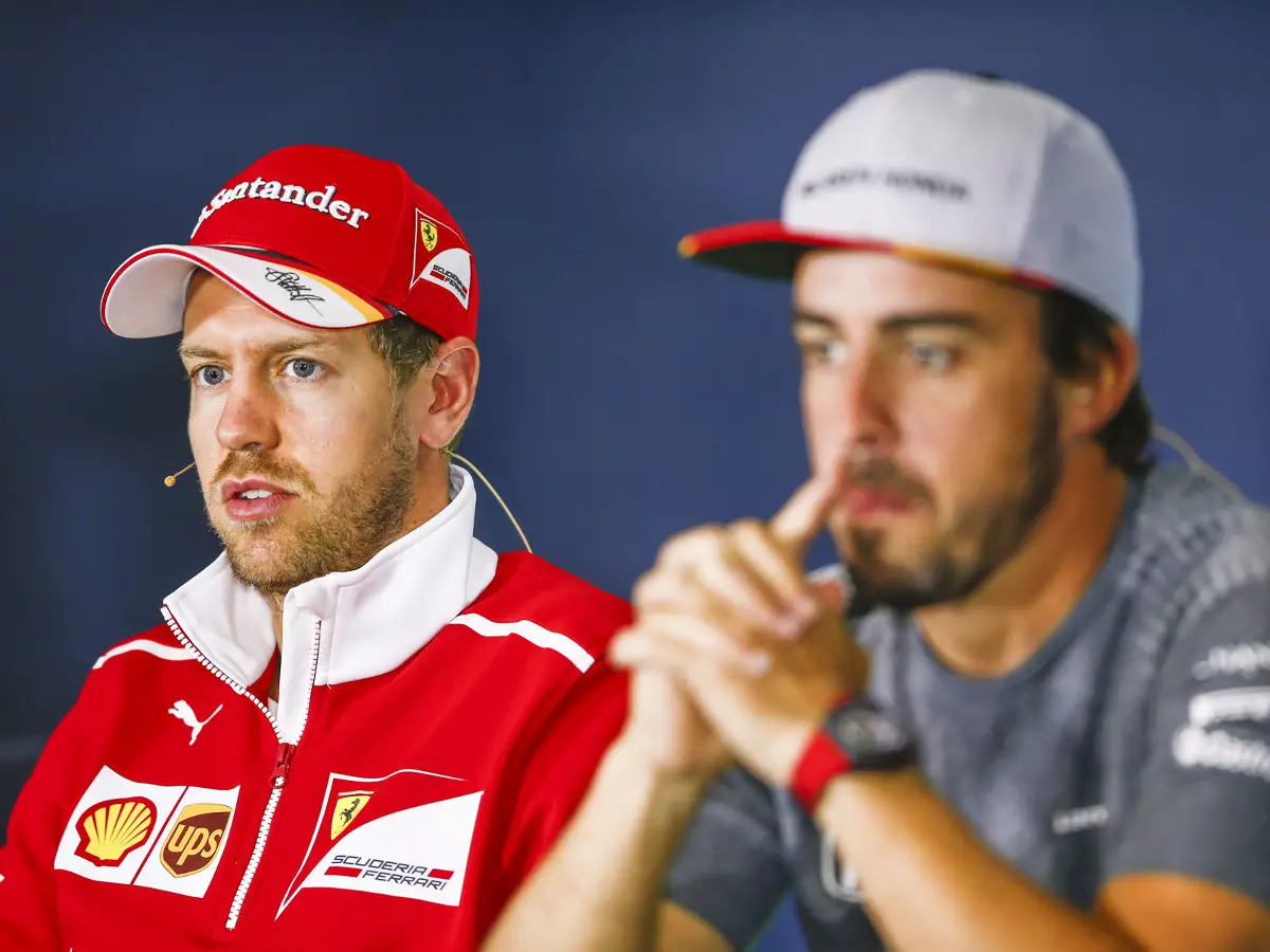 Foto zur News: Sebastian Vettel: Fernando Alonso kommt doch eh zurück!