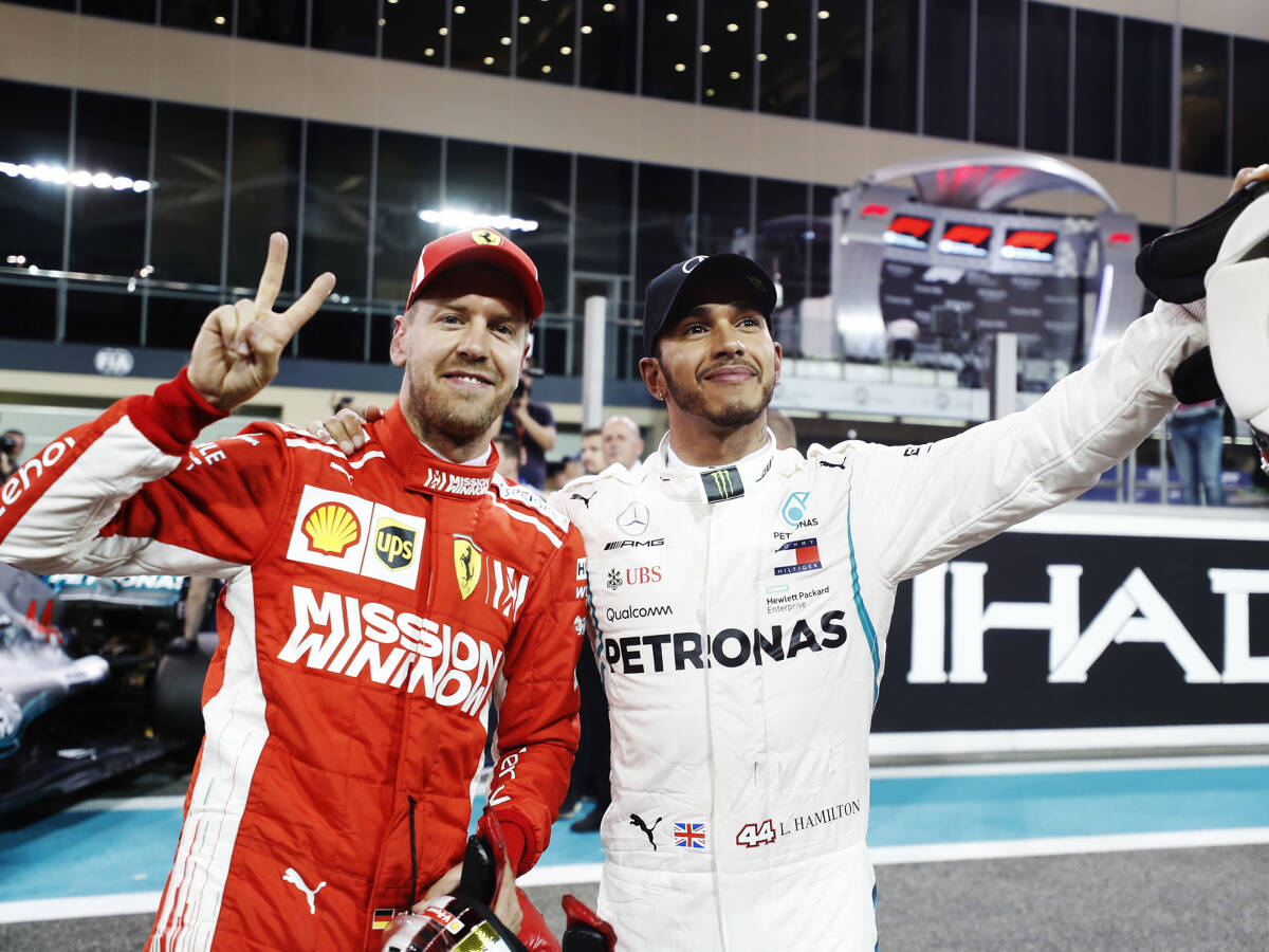 Foto zur News: Strahlen trotz Niederlage: Warum war Vettel mit Platz drei so zufrieden?
