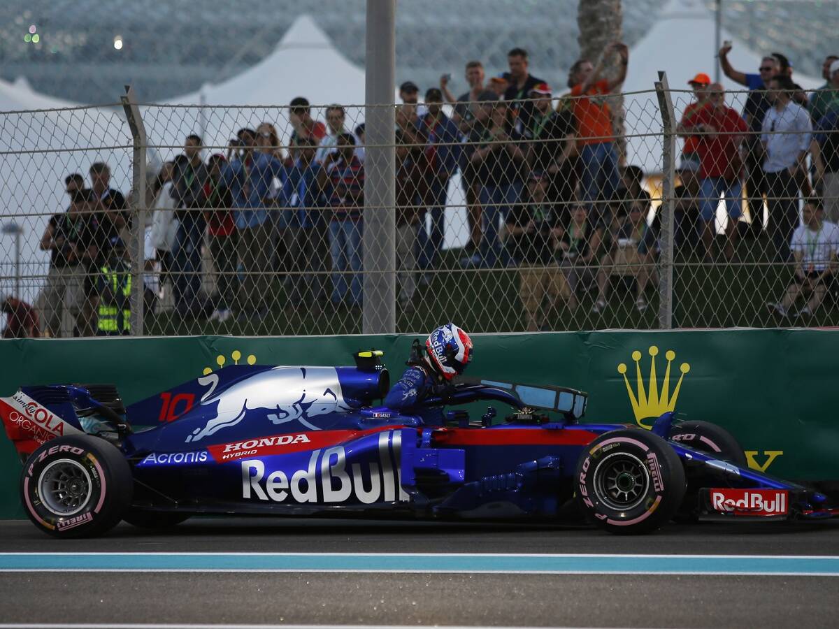 Foto zur News: Honda-Schaden verhagelt Pierre Gasly letztes Qualifying mit Toro Rosso