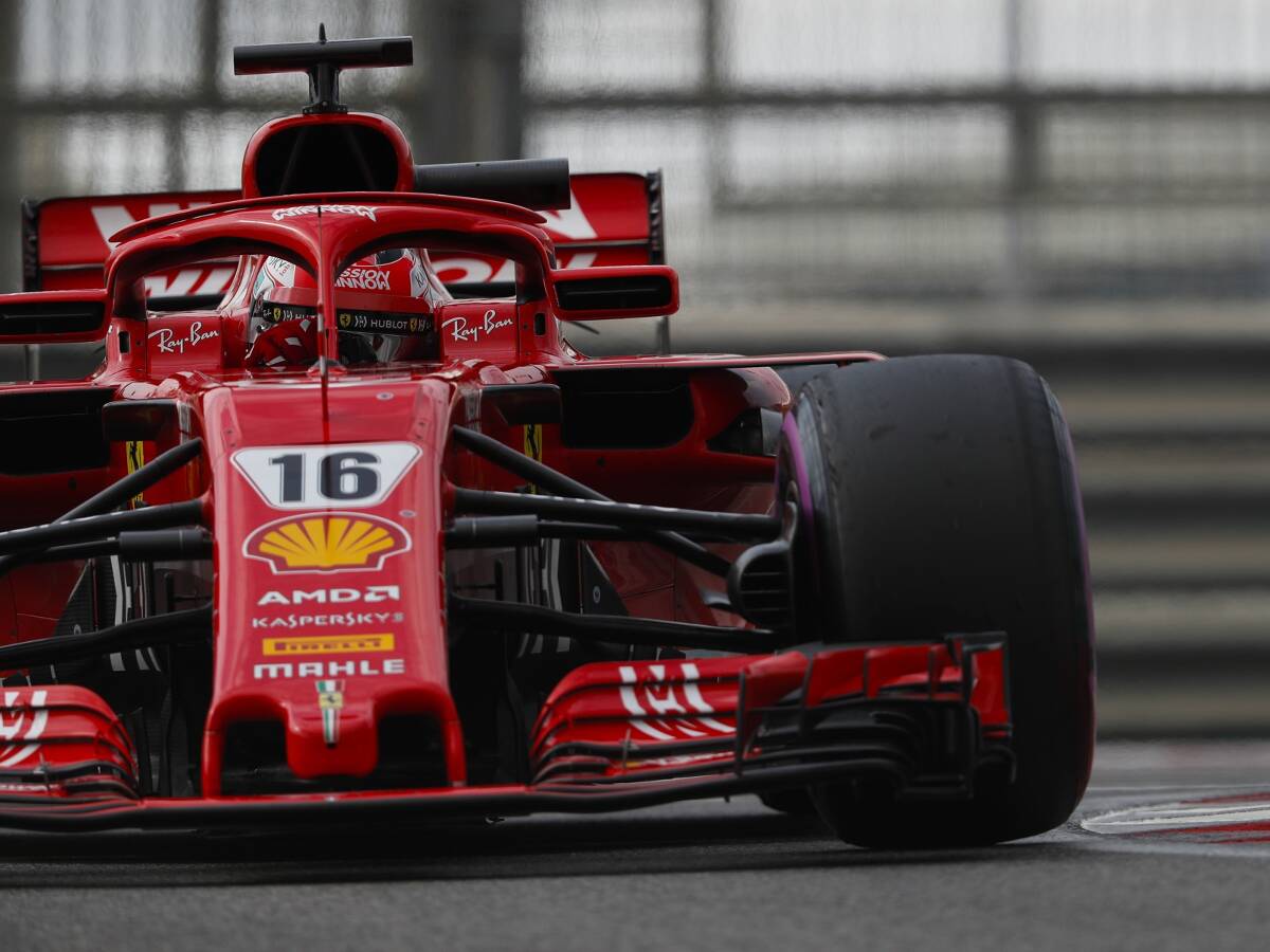Foto zur News: Pirelli-Reifentest Abu Dhabi: Leclerc fährt Bestzeit und toppt Vettel