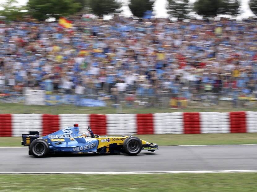 Foto zur News: Briatore: Darum war der Renault in der Alonso-Ära Blau-Gelb