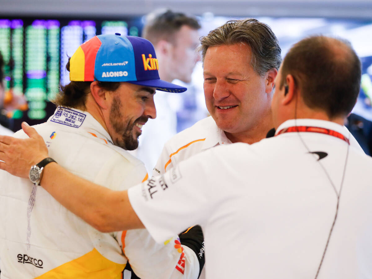 Foto zur News: McLaren schließt Alonso-Test im MCL34 nicht aus