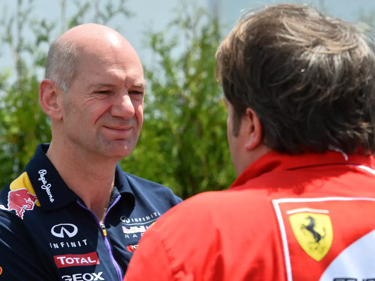 Foto zur News: Adrian Newey #AND# Ferrari: So knapp war es wirklich!