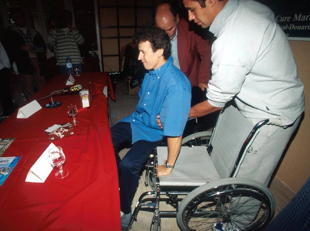 Foto zur News: Panis' Horrorunfall 1997: "Hatte Angst vor bleibender Behinderung"