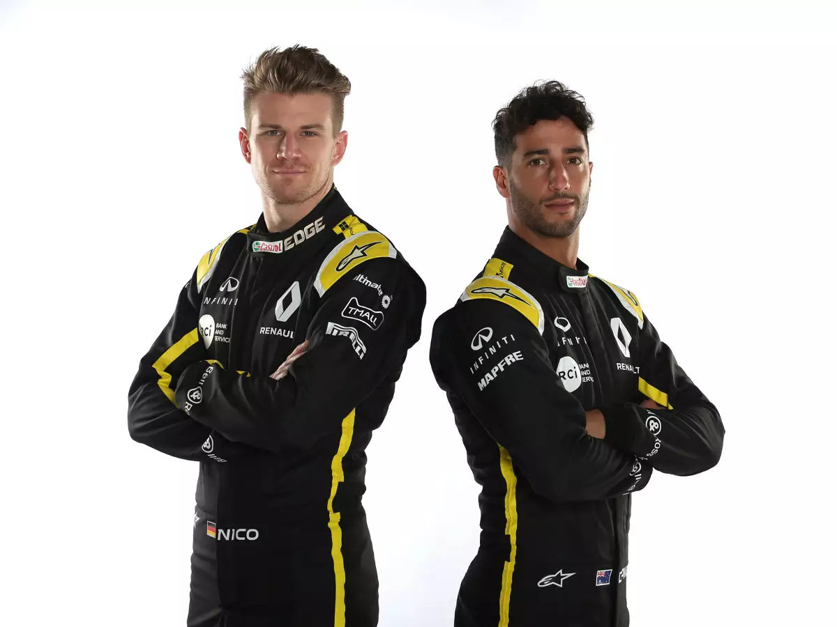 Nico Hülkenberg, Daniel Ricciardo Foto zur News: Daniel Ricciardo: Will für Renault ein "positiver Katalysator" sein