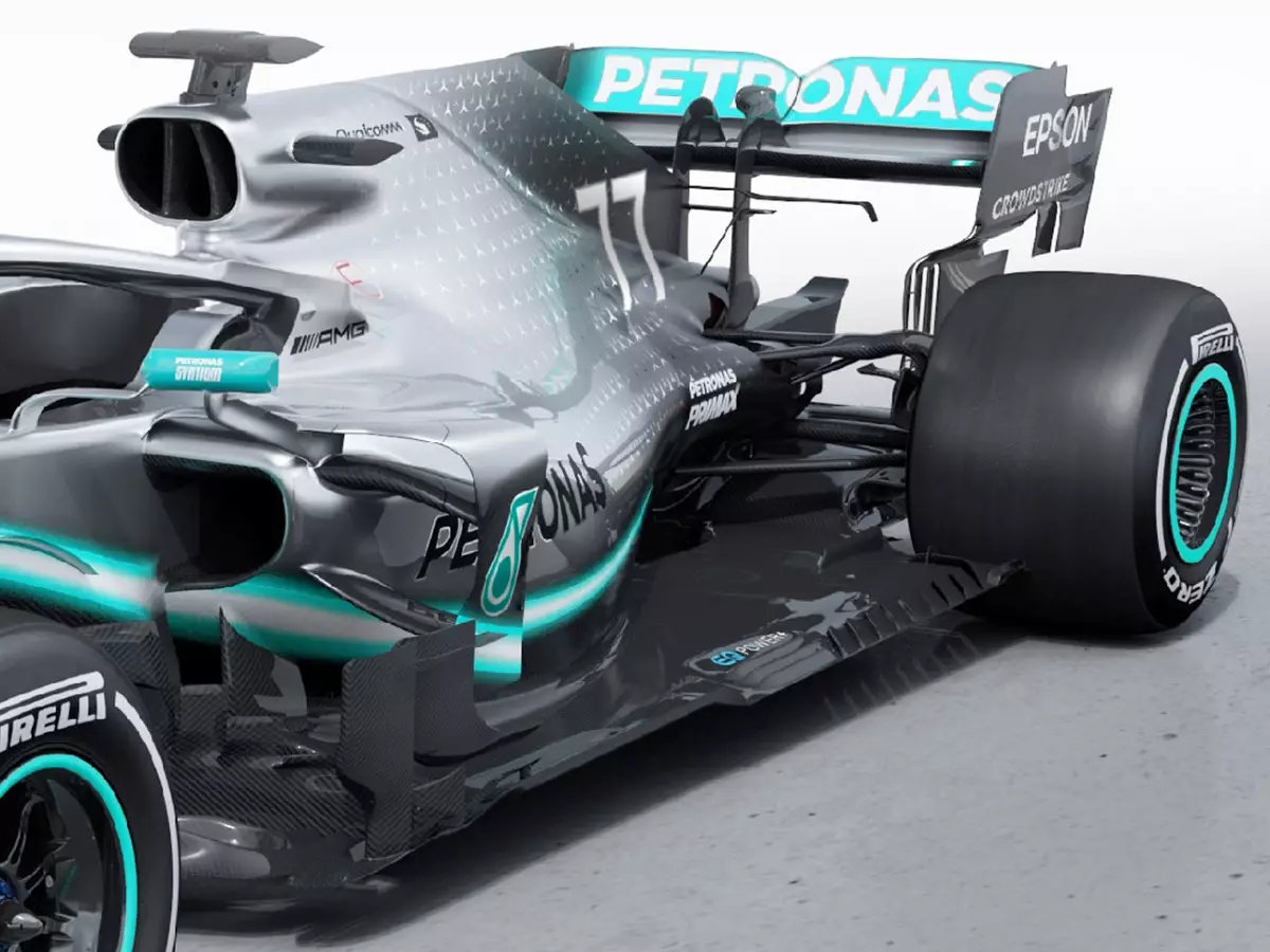 Foto zur News: Neues Aero-Reglement: einschneidende Veränderungen am Mercedes W10