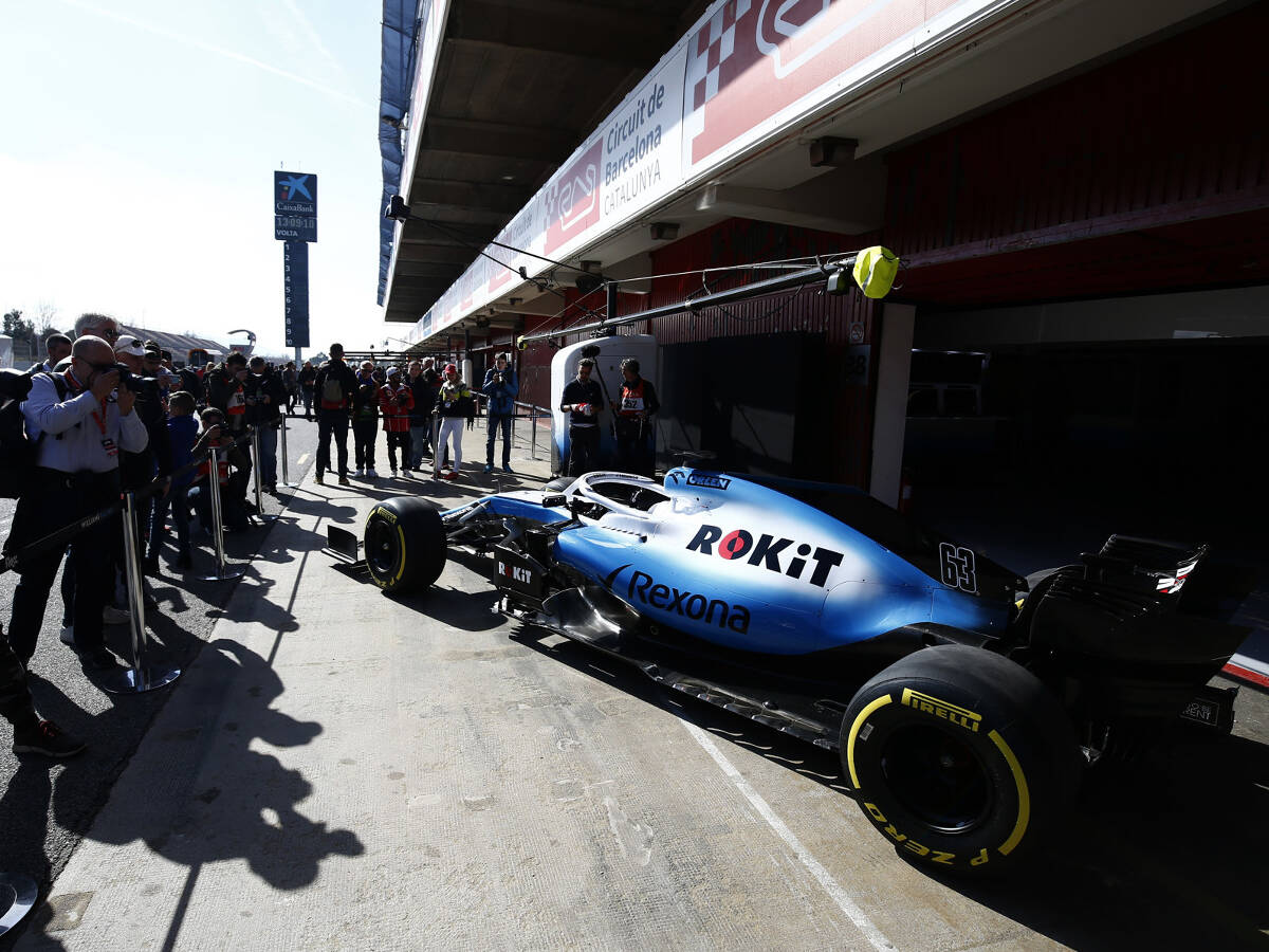 Foto zur News: Nächste Absage: Williams FW42 verpasst Formel-1-Test wohl auch am Dienstag