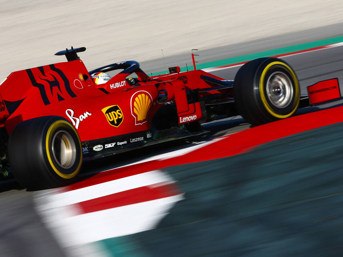 Foto zur News: Formel-1-Tests Barcelona 2019: Sebastian Vettel beeindruckt die Konkurrenz