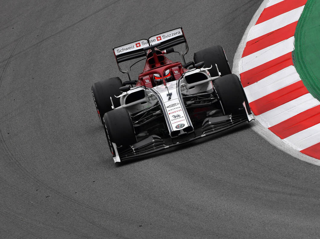 Foto zur News: Formel-1-Tests Barcelona 2019: Kimi Räikkönen mit Überraschungsbestzeit!