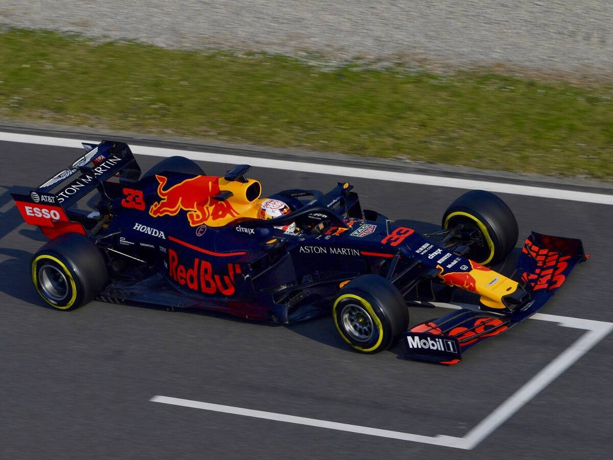 Foto zur News: "Kaum Probleme": Verstappen hat "positiven Tag" mit Red-Bull-Honda