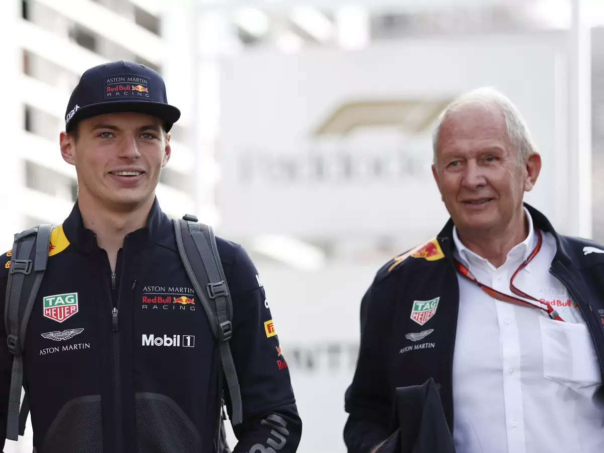 Max Verstappen, Helmut Marko Foto zur News: Der neue Verstappen: Jetzt sind Tests keine "lästige Pflicht" mehr