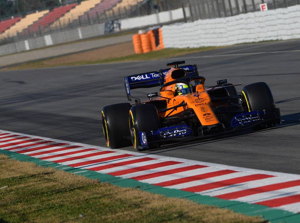 Foto zur News: Formel-1-Tests Barcelona 2019: McLaren-Bestzeit ohne Wert?