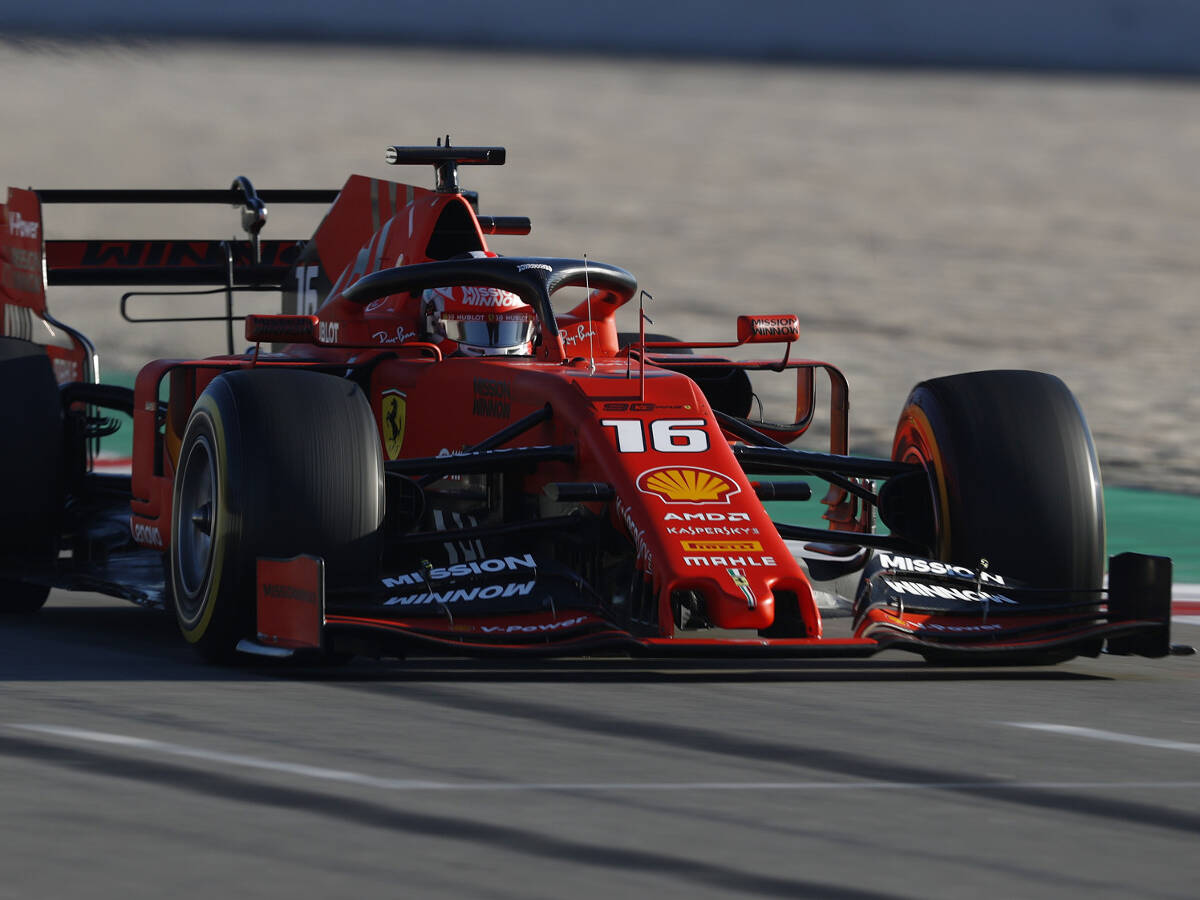 Foto zur News: Formel-1-Testfahrten 2019 Barcelona: Ferrari schockt die Konkurrenz!
