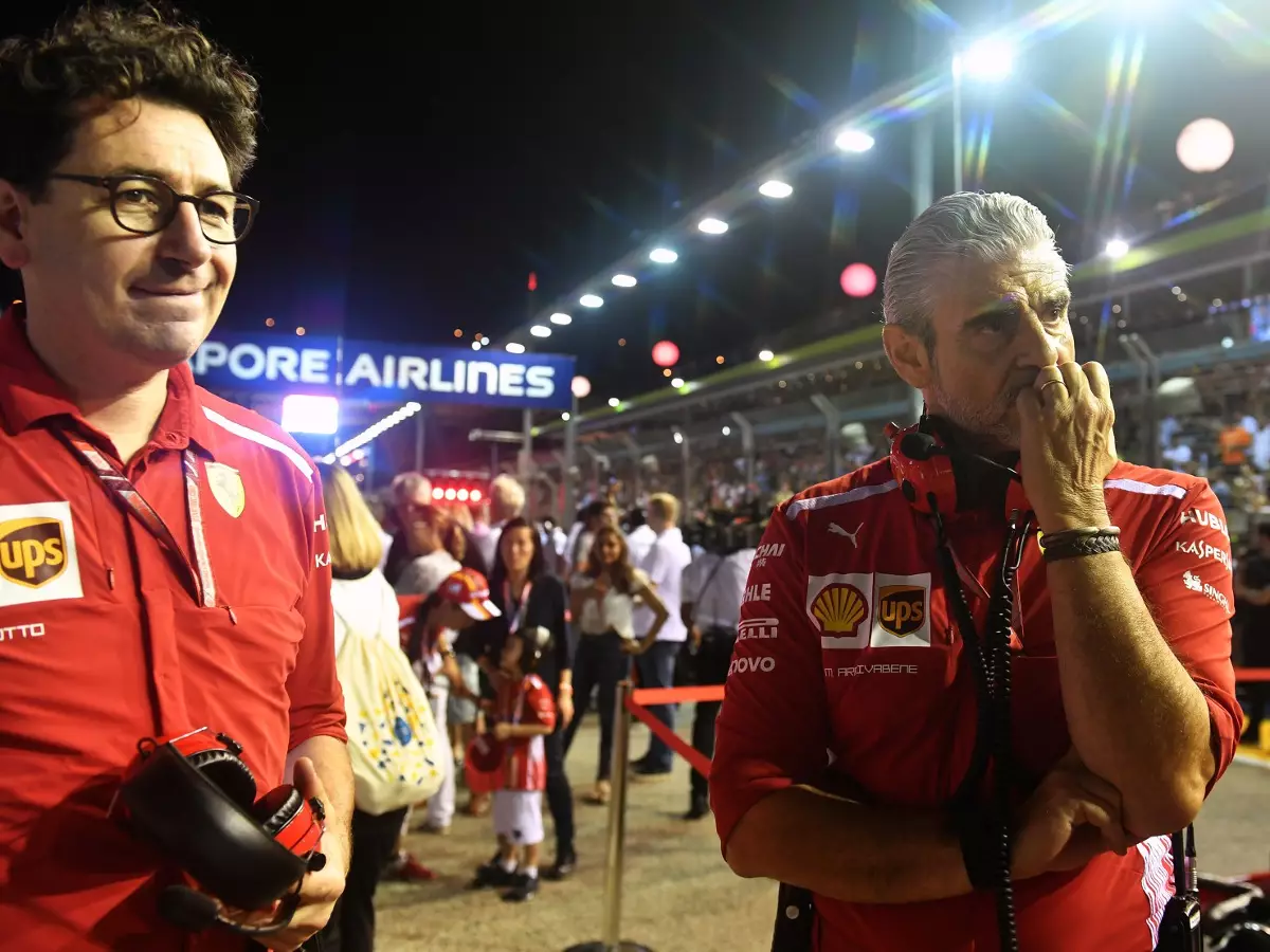 Foto zur News: Binotto stellt klar: Leclerc darf gegen Vettel frei fahren