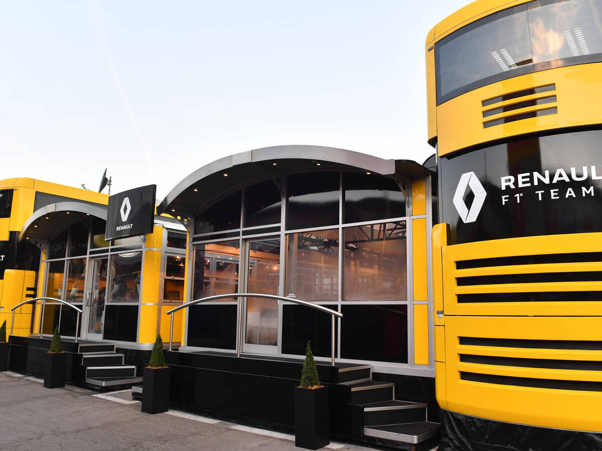 Foto zur News: Motorhome: Renault schafft neues "Zuhause" für Daniel Ricciardo an