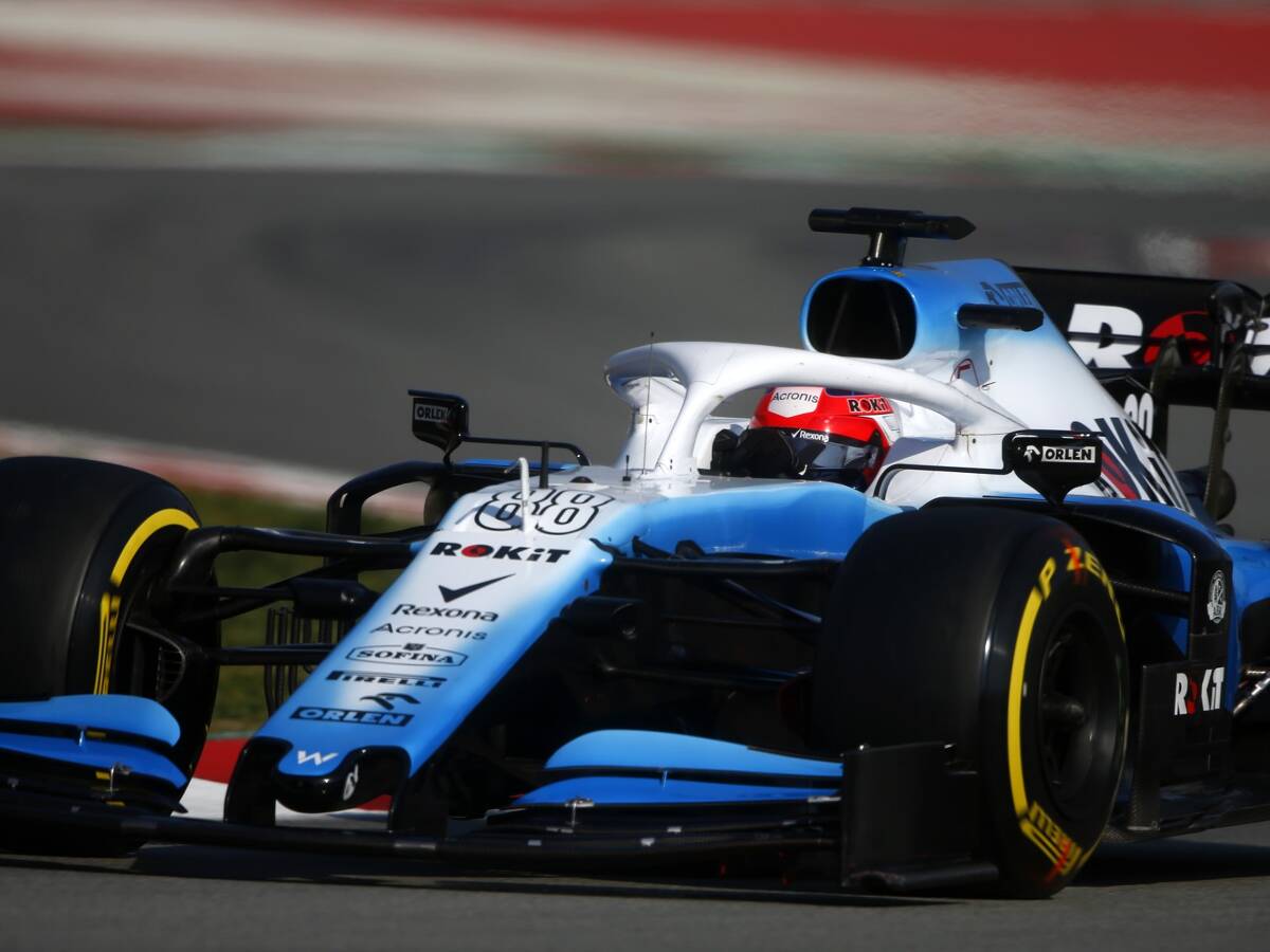 Foto zur News: Formel-1-Auto nicht legal: Williams muss den FW42 umbauen