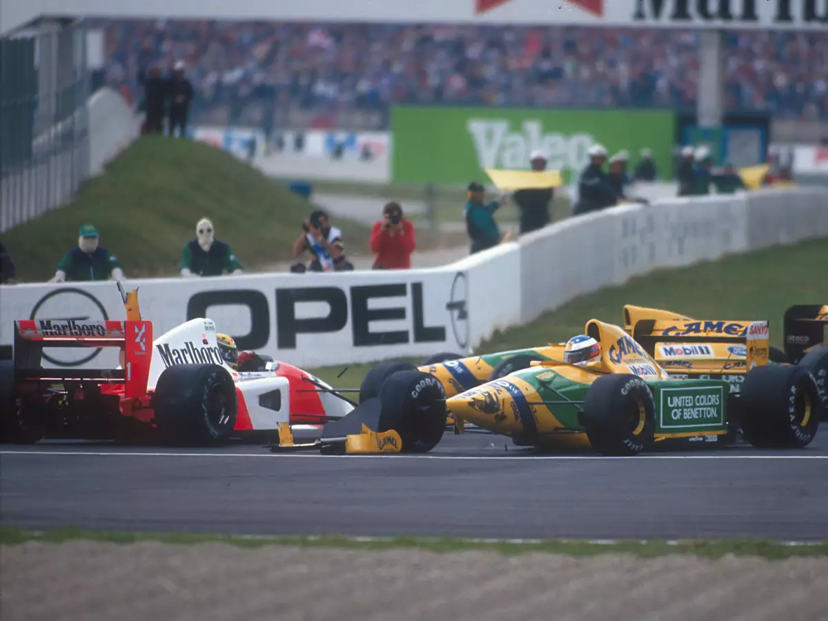 Foto zur News: 1991: Wie Ayrton Senna fast bei Benetton gelandet wäre