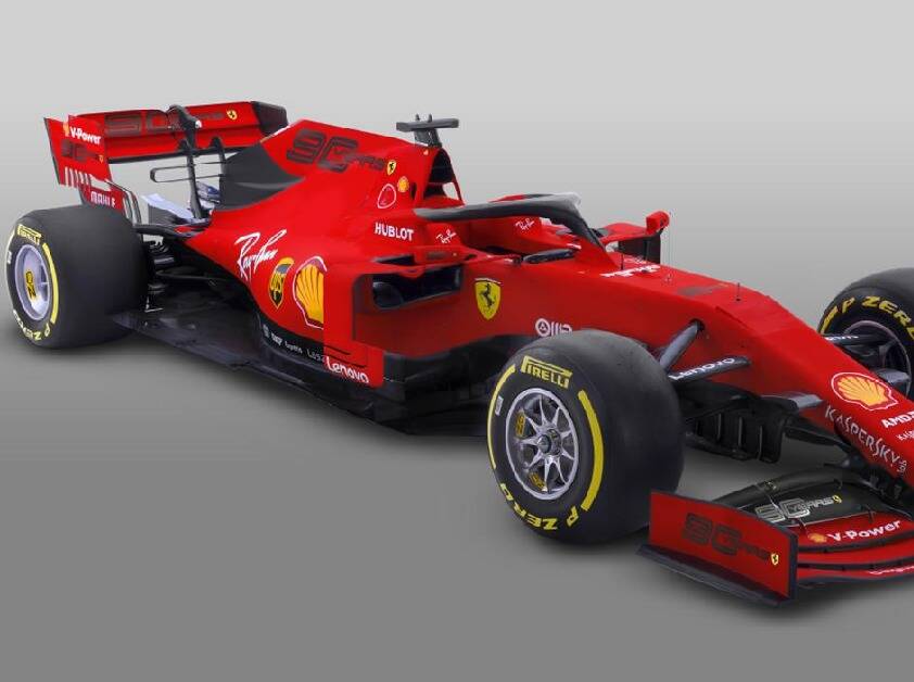 Foto zur News: Ferrari präsentiert neues Design für Formel-1-Auftakt 2019