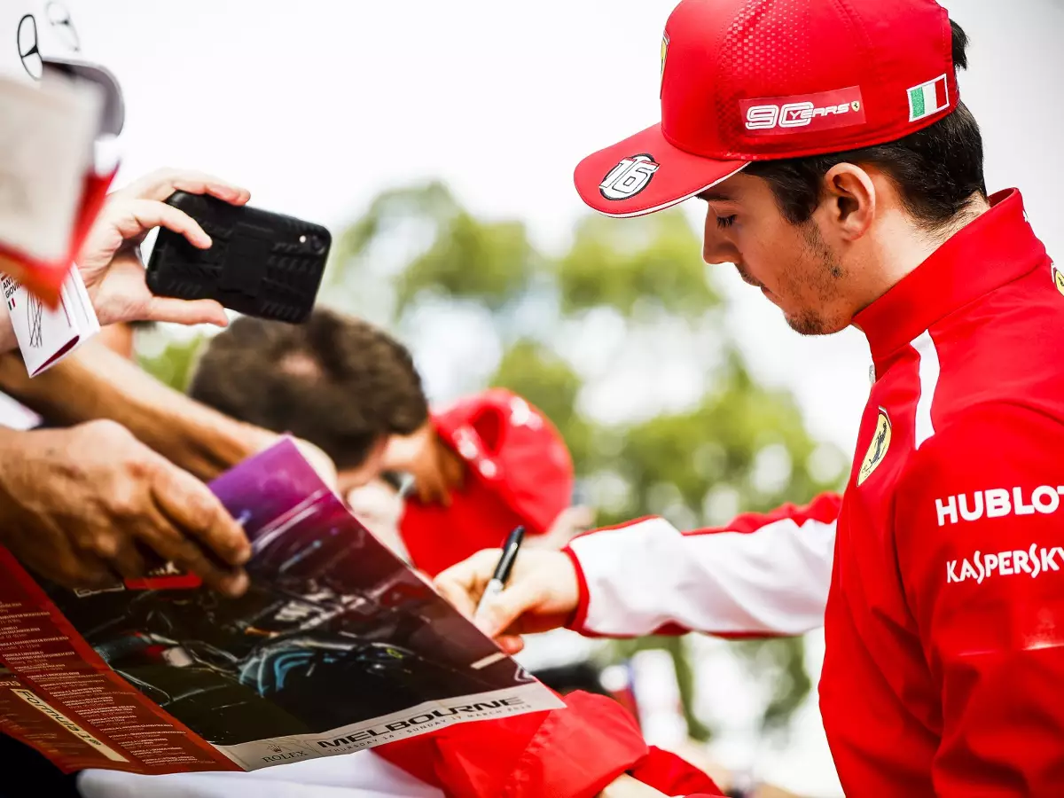 Foto zur News: Charles Leclerc: So erfüllte er seinem sterbenden Vater einen letzten Wunsch