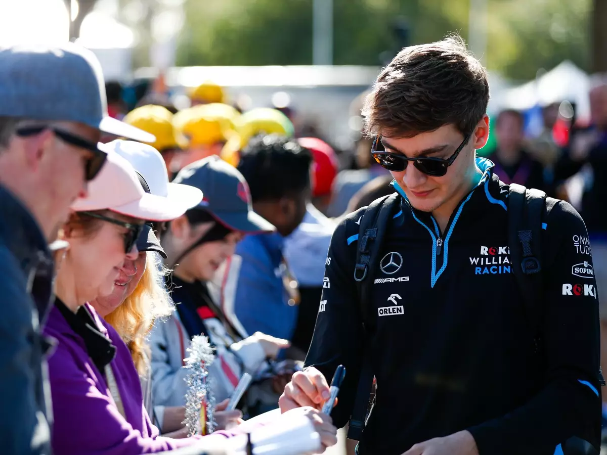 Foto zur News: George Russell: Fast die ganze Familie ist beim Formel-1-Debüt dabei