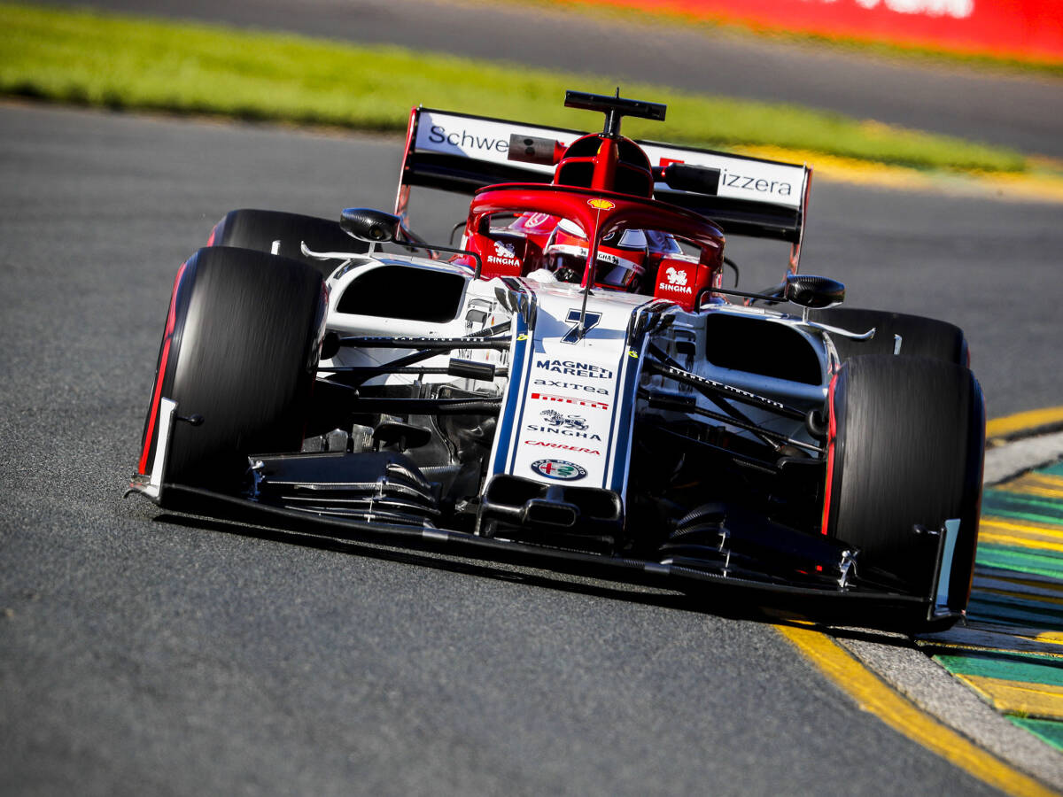 Foto zur News: Alfa Romeo auf P6: Kimi Räikkönen dennoch "nicht aufgeregt"