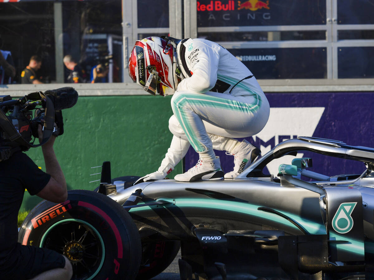 Foto zur News: "Echter Schock": Hamilton von Mercedes-Stärke überwältigt