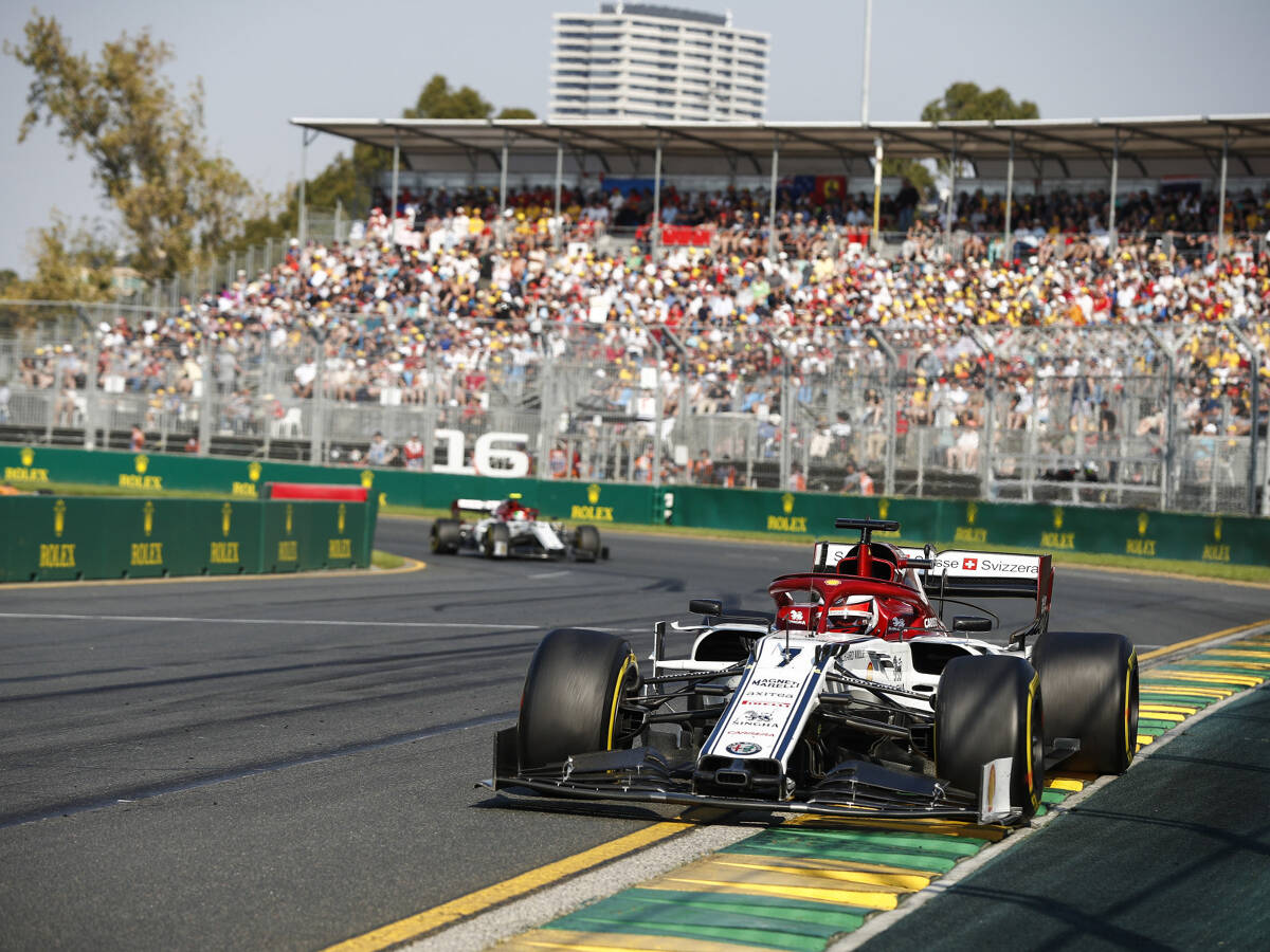 Foto zur News: Kimi Räikkönen mit Alfa Romeo auf P8: "Das Auto hatte guten Speed"