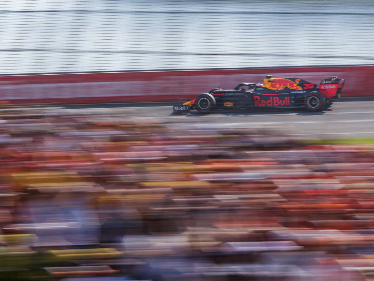 Foto zur News: Red-Bull-Pilot Max Verstappen freut sich: Honda-Topspeed "ist sehr gut"